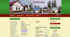 Desktop Screenshot of korenice.cz